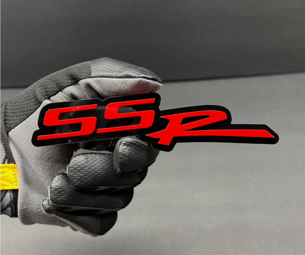 SSR badge on Jeep Wrangler Ford Bronco offroad vehicle