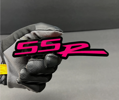 SSR badge on Chevy Silverado GMC Sierra truck
