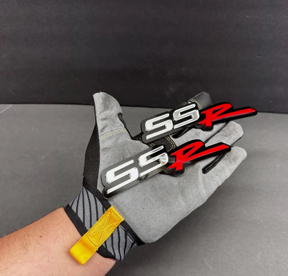 SSR emblem Chevy Colorado truck aggressive hood badge