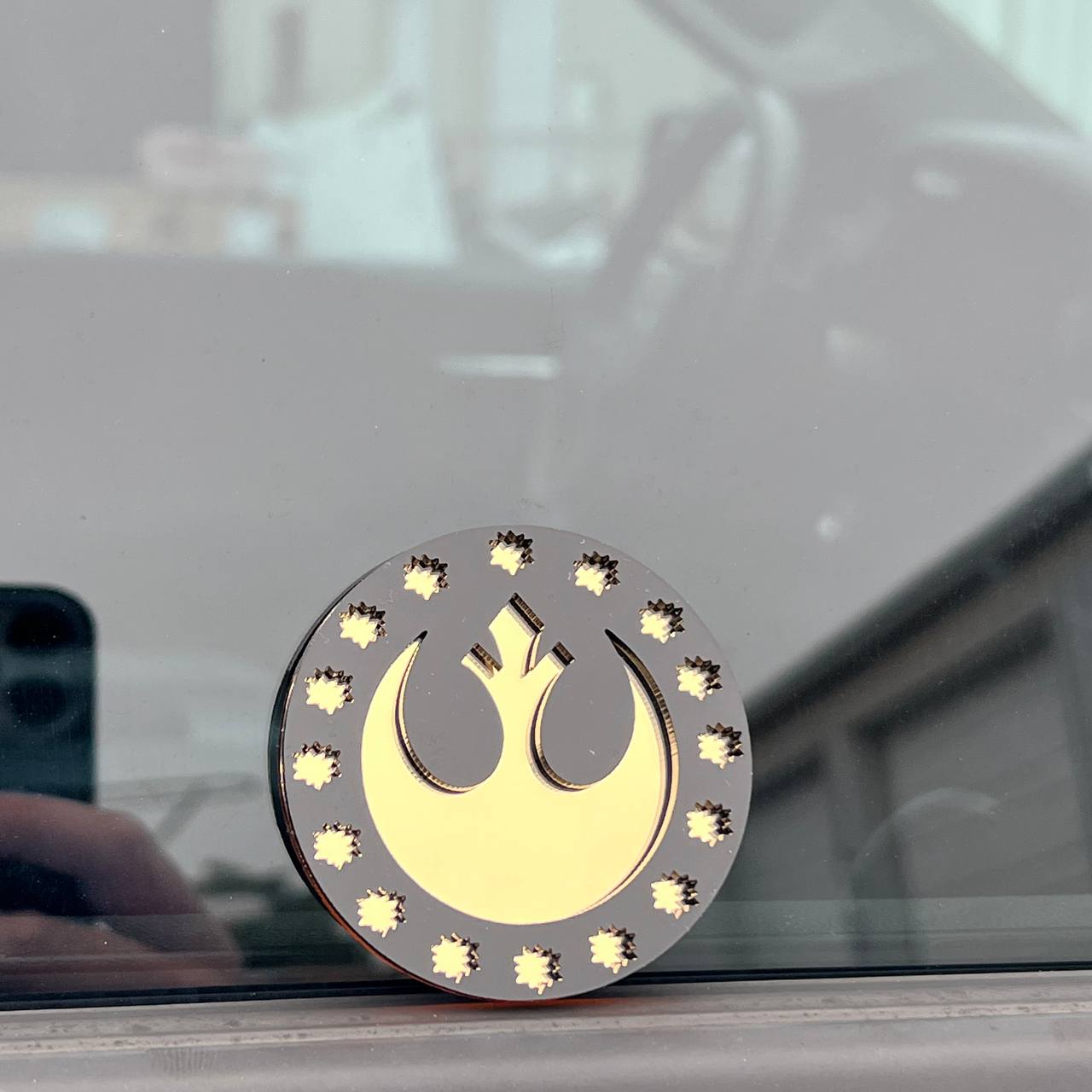 offroad rebel badge on jeep gladiator fender aggressive styling