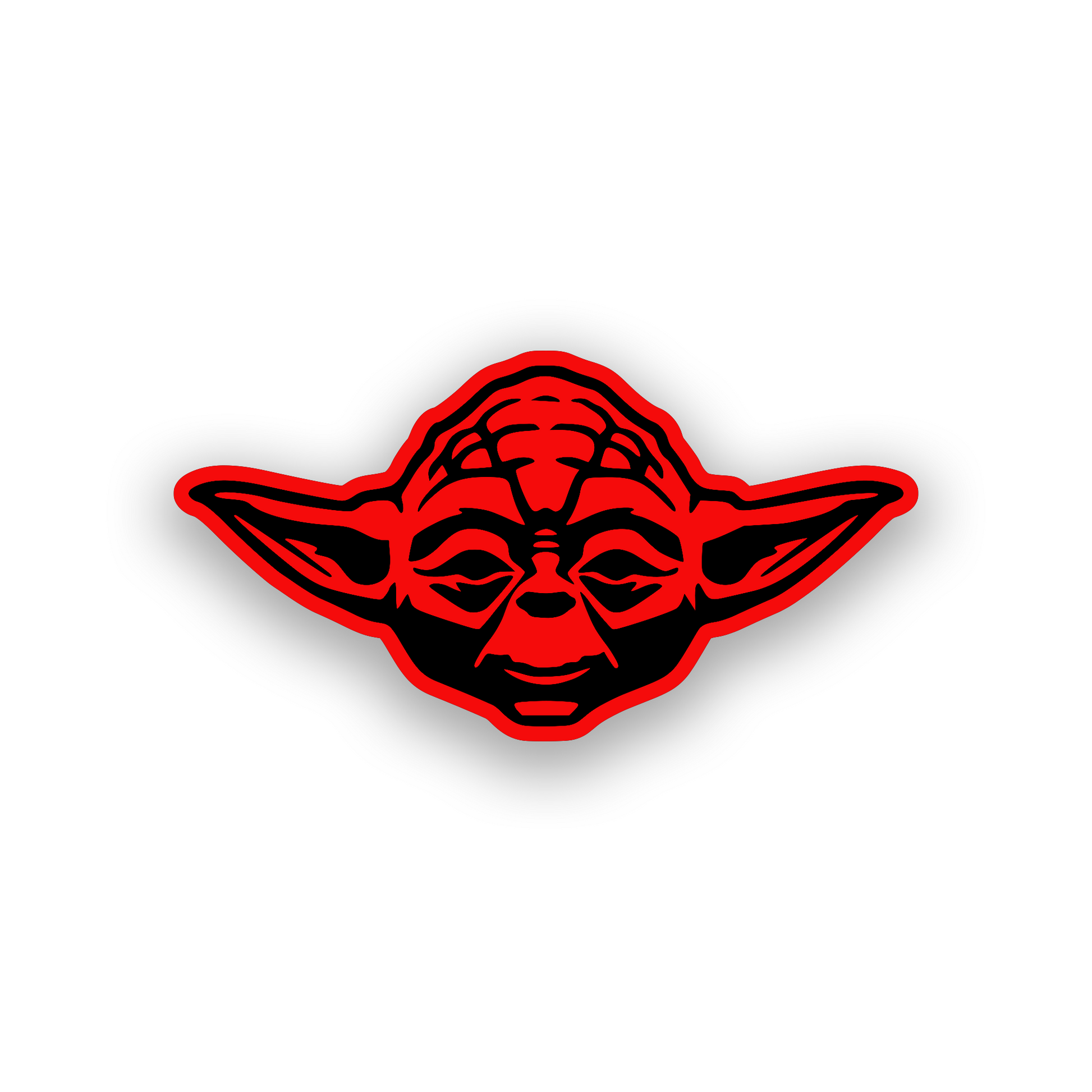 Space inspired automotive emblem with precise engraved artwork