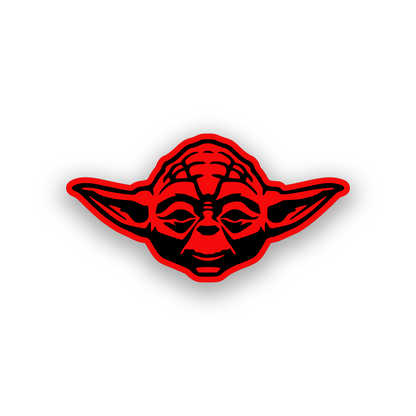 Space inspired automotive emblem with precise engraved artwork