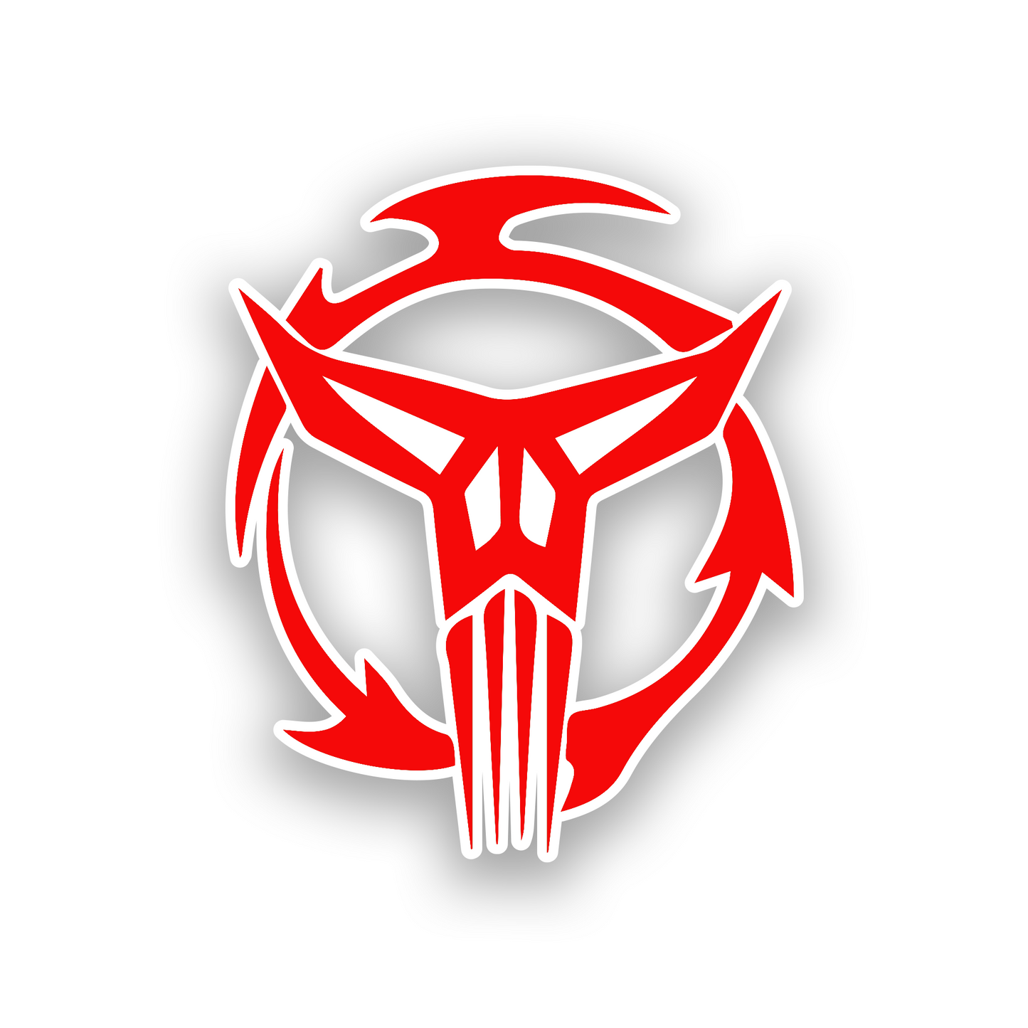 Laser engraved Neo Crusaders inspired badge for custom vehicle exterior styling
