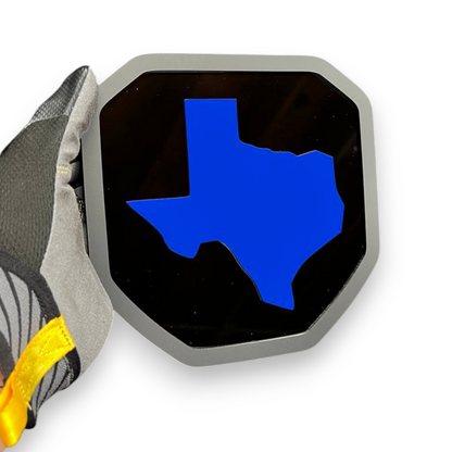 Texas state tailgate emblem for GMC Sierra Chevy Silverado build