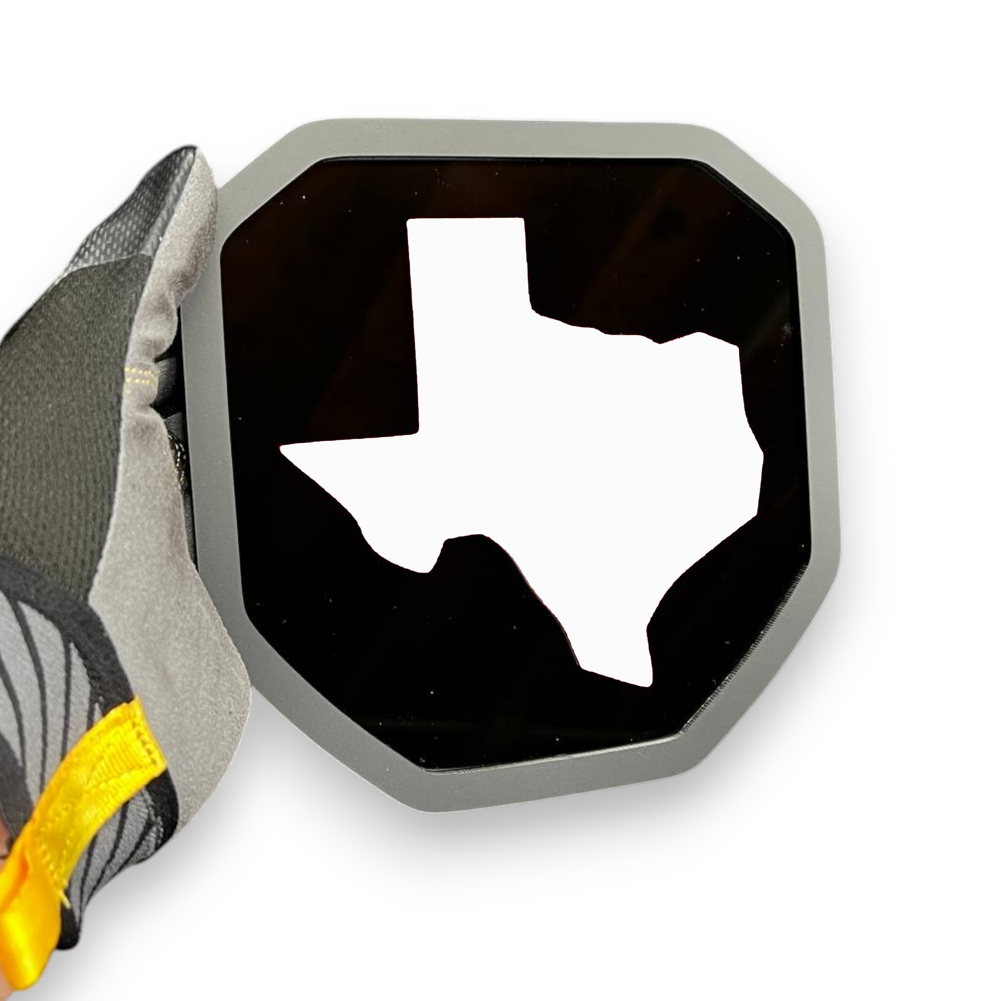 Texas outline badge decal for Chevy Silverado GMC Sierra tailgate
