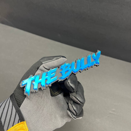 Performance style The Bully acrylic emblem for Chevy Colorado build