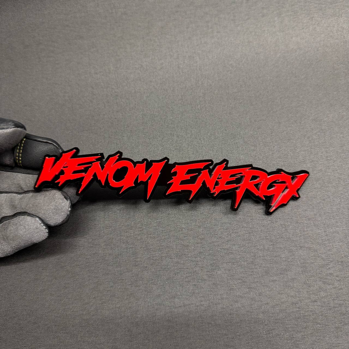 Venom Energy 3D text car badge for Dodge Charger, Challenger, Durango and RAM custom automotive styling