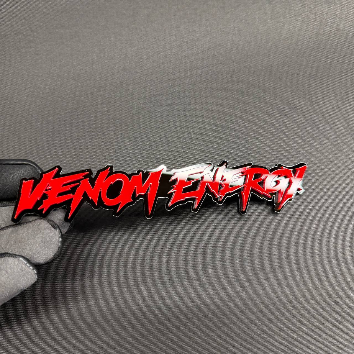 Venom Energy custom car emblem badge for Jeep Wrangler, Gladiator, Grand Cherokee and off-road SUV styling
