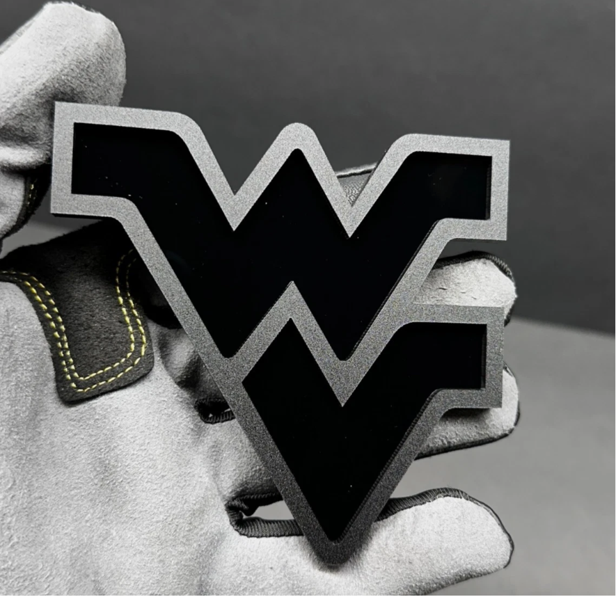 West Virginia WV car badge fender emblem for Jeep Ford Bronco truck SUV exterior