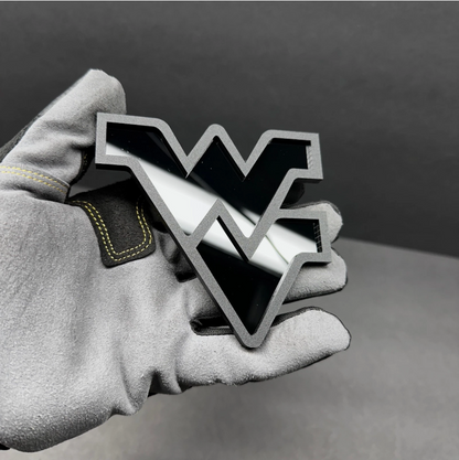 WV West Virginia car emblem for Chevrolet Silverado GMC Sierra and custom pickup trucks