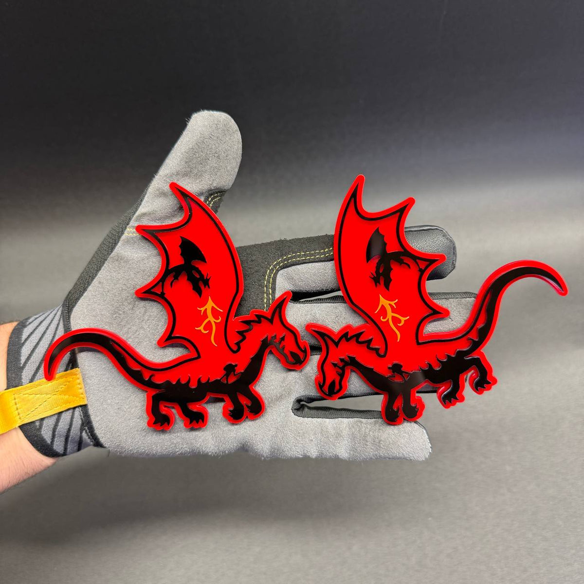 Dragon car badge fender emblem for Dodge Challenger Charger RAM and Jeep vehicles