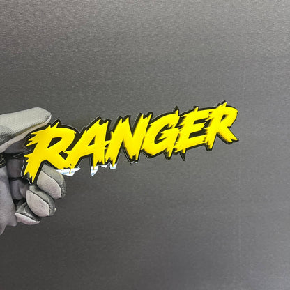 Graffiti style Ranger badge for car, truck, SUV, or tailgate decal
