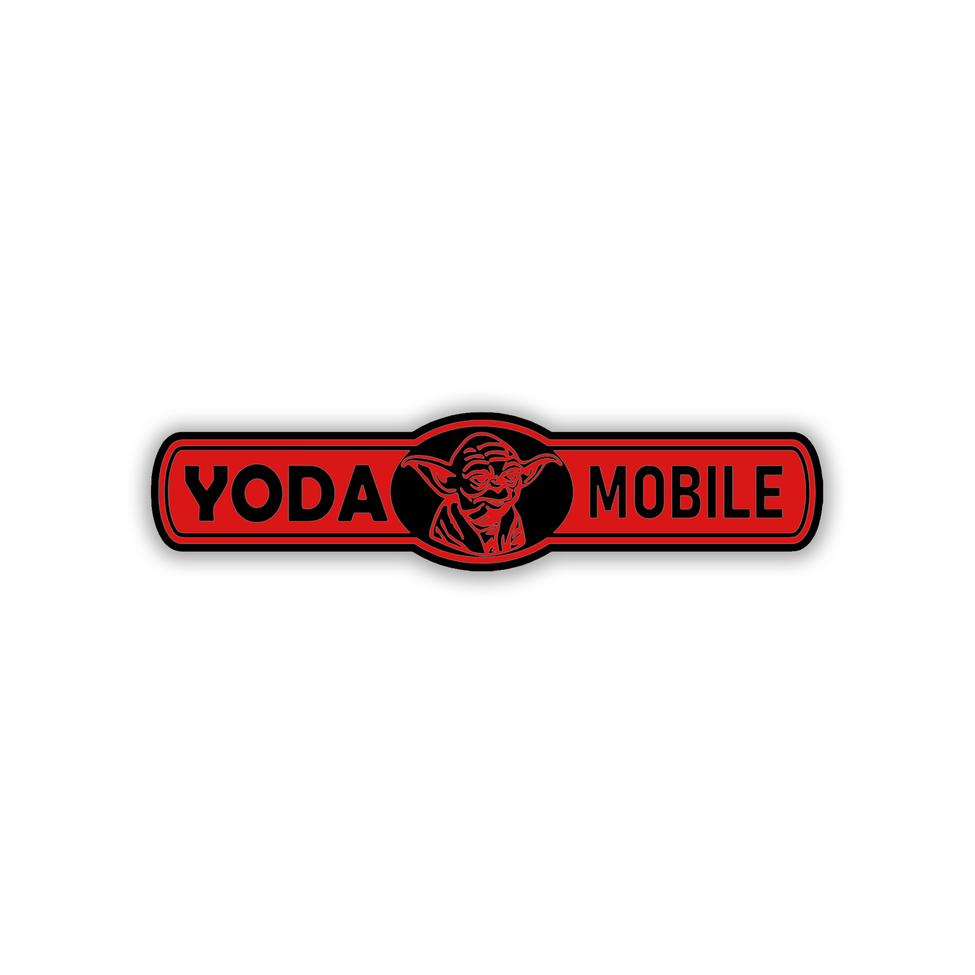 Yoda Mobile car badge fender emblem made for vehicle exterior decoration