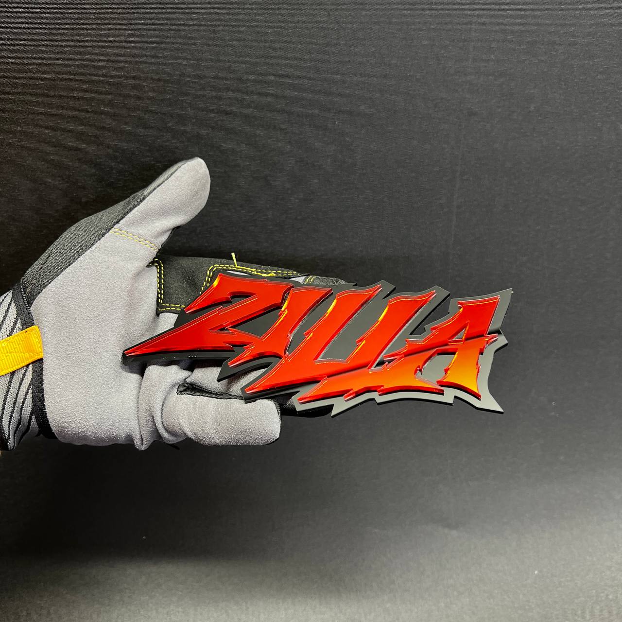 Custom color ZILLA car badge emblem for automotive projects