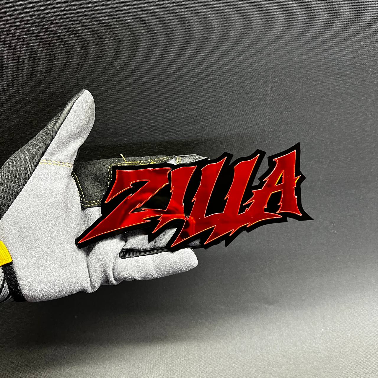 ZILLA aftermarket car fender emblem for custom builds